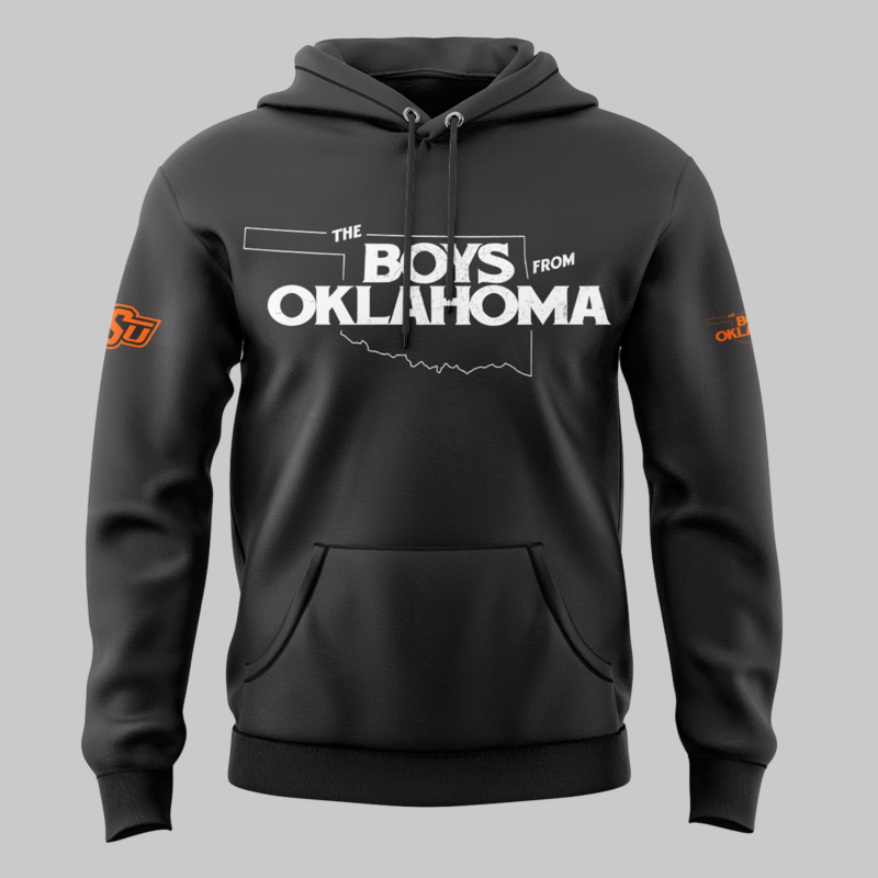 Cowboys Limited The Boys From Oklahoma Black Hoodie 2025 - Image 2