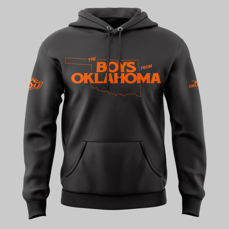 Cowboys Limited The Boys From Oklahoma Black Hoodie 2025 - Image 2