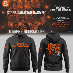 Cowboys Limited The Boys From Oklahoma Black Hoodie 2025