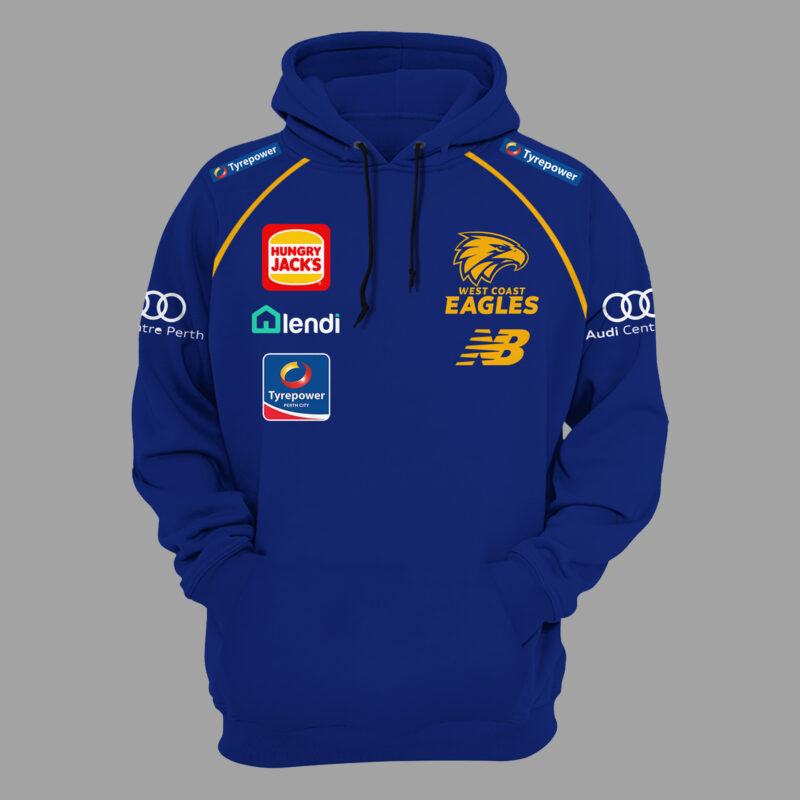 West Coast Eagles Limited Edition Combo Hoodie, Jogger, Cap - Image 2