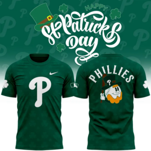.Limited Edition Philadelphia Phillies St. Patrick?s Day Tshirt 2025