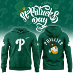 .Limited Edition Philadelphia Phillies St. Patrick?s Day Hoodie 2025