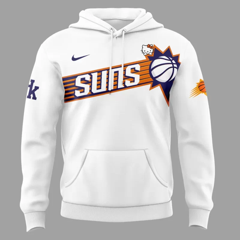 Special New Phoenix Suns x Hello Kitty Hoodie 2025 - Image 2