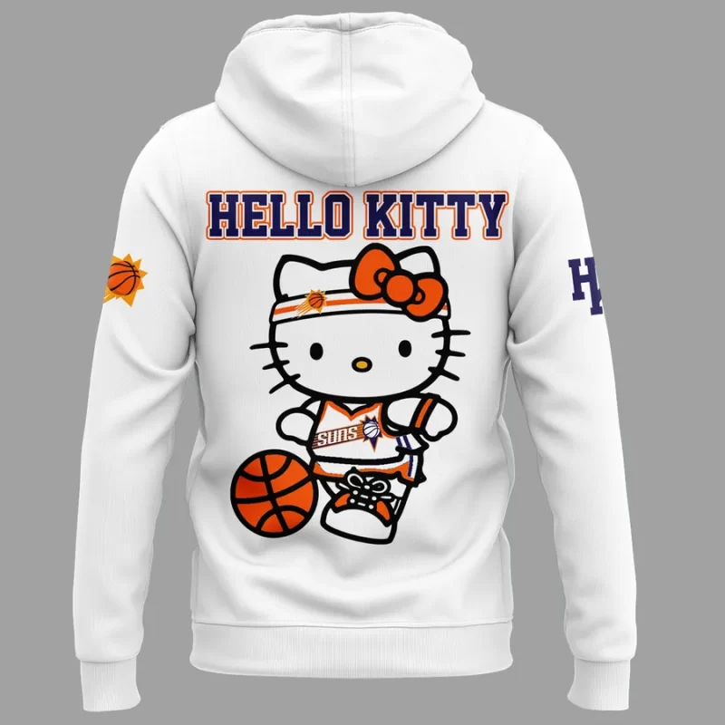 Special New Phoenix Suns x Hello Kitty Hoodie 2025 - Image 3