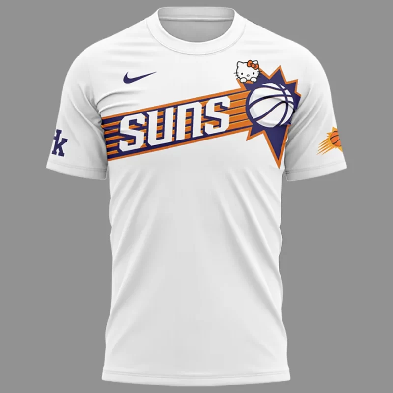 Special New Phoenix Suns x Hello Kitty Tee 2025 - Image 2