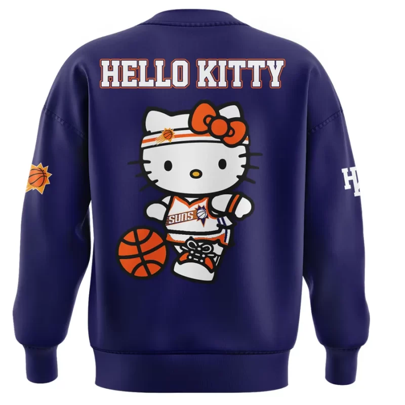 Special New Phoenix Suns x Hello Kitty Sweatshirt 2025 - Image 3