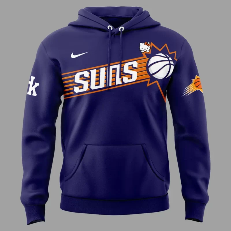 Special New Phoenix Suns x Hello Kitty Hoodie 2025 - Image 2