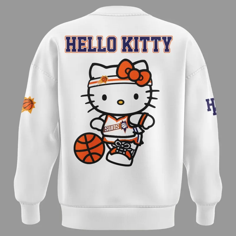Special New Phoenix Suns x Hello Kitty Sweatshirt 2025 - Image 3