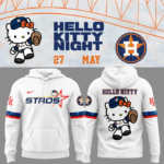 Special New Houston Astros x Hello Kitty Hoodie 2025