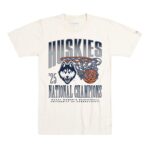 UConn Huskies Homefield 2025 NCAA Women's Basketball National Champions Tri-Blend T-Shirt - Natural