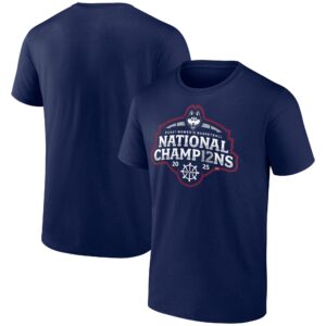 UConn Huskies 2025 NCAA Women's Basketball National Champions Offensive Rebound T-Shirt - Navy