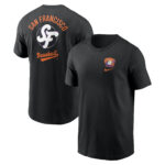 Men's San Francisco Giants Nike Black 2025 City Connect T-Shirt.