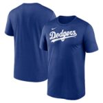 Men's Los Angeles Dodgers Nike Royal Fuse Legend T-Shirt.