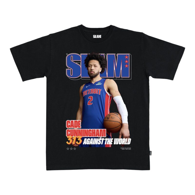 Cade Cunningham SLAM Magazine Black T-Shirt