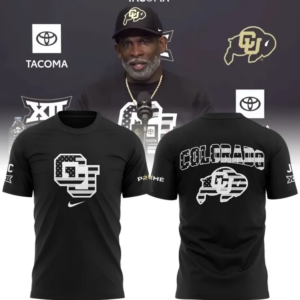 New T-Shirt Of COACH PRIME For Fans Colorado Buffaloes Football