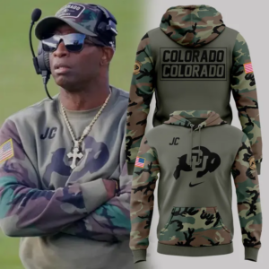 Colorado Buffaloes Football Military Appreciation Hoodie