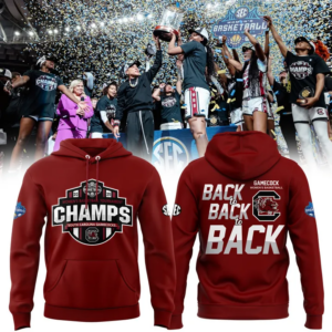 South Carolina Gamecocks 2025 SEC Women's Basketball Champions  Hoodie
