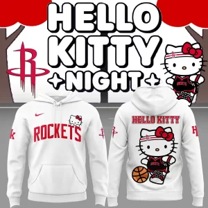 Special New Houston Rockets x Hello Kitty Hoodie 2025