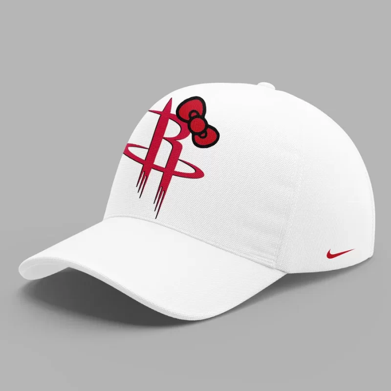 Special New Houston Rockets x Hello Kitty  Tee 2025 - Image 4