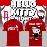 Special New Houston Rockets x Hello Kitty  Tee 2025