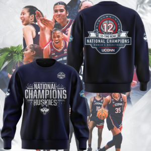UConn Women’s Basketball  2025 NCAA Women's Basketball National Champions  sweatshirt