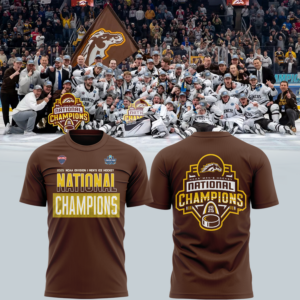 Western Michigan University Broncos Hockey Team 2025 National Champion T shirt