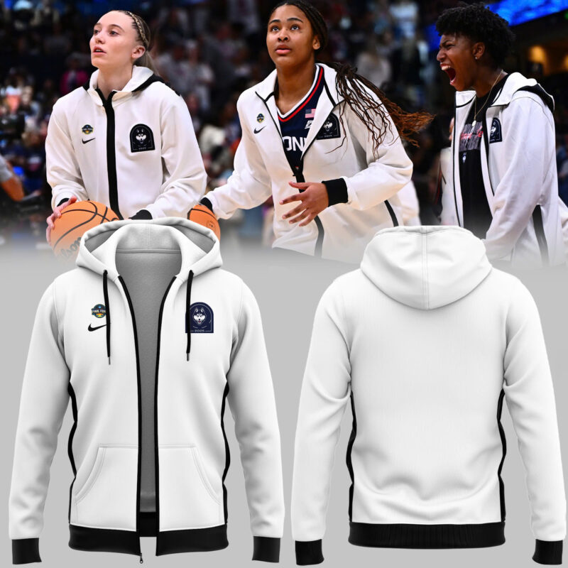 Limited Edition UConn Women’s Basketball Zip Hoodie 2025.