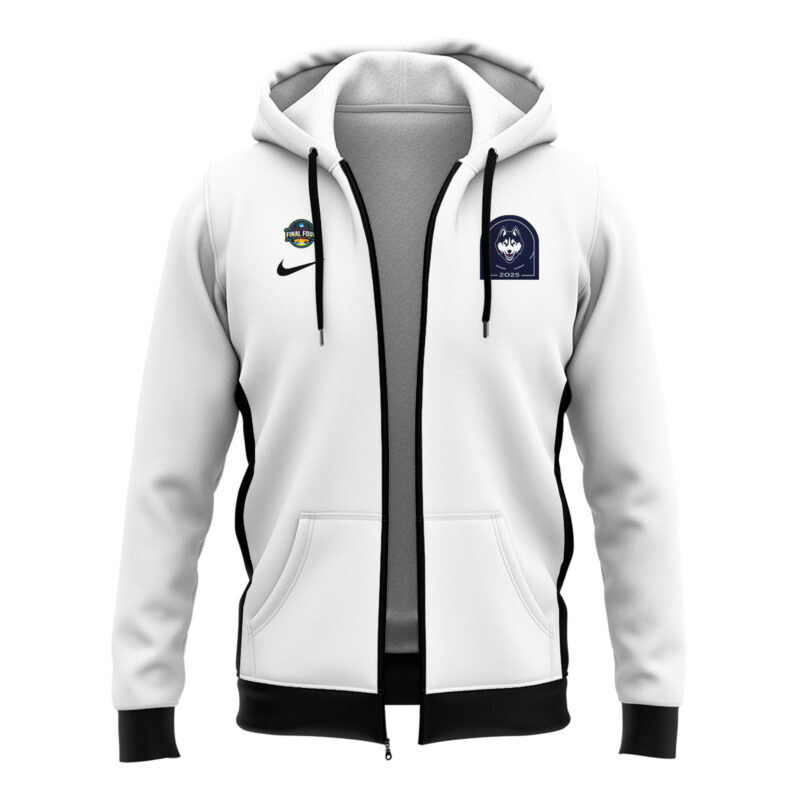 Limited Edition UConn Women’s Basketball Zip Hoodie 2025 - Image 2