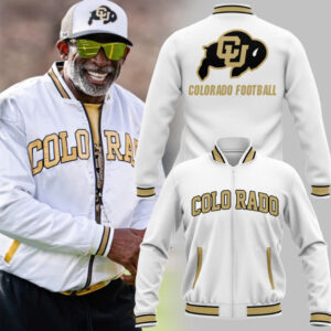 New Zip Baseball Jacket Of COACH PRIME For Fans Colorado Buffaloes Football