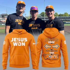 Special Edition Tennessee Baseball JESUS WON Hoodie