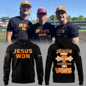 Special Edition Tennessee Baseball JESUS WON Hoodie