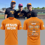 Special Edition Tennessee Baseball JESUS WON TShirt