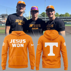Special Edition Tennessee Baseball JESUS WON Hoodie