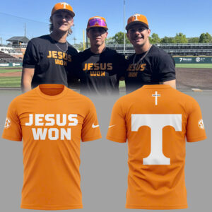 Special Edition Tennessee Baseball JESUS WON TShirt