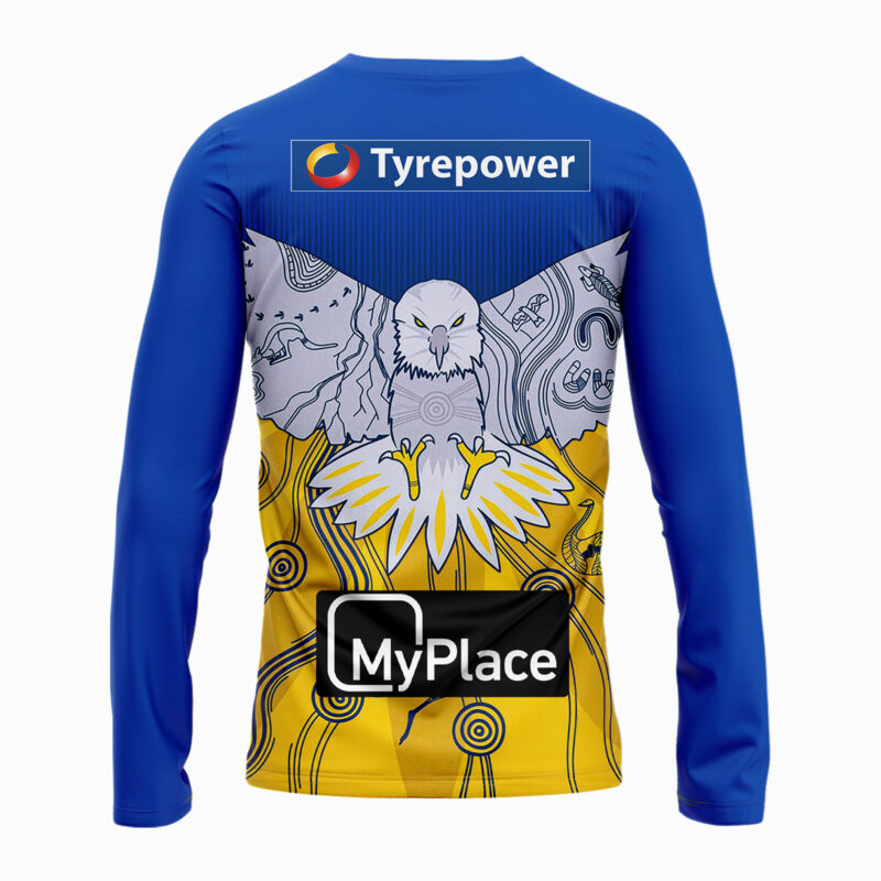 West Coast Eagles Special Edition Tshirt 2025 Long Shirt - Image 3