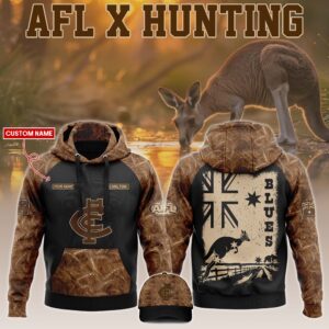 Carlton Blues AFL x Hunting Personalized Hoodie Limited Edition 2025